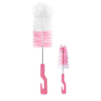 Pink Bottle & Nipple Brush Set