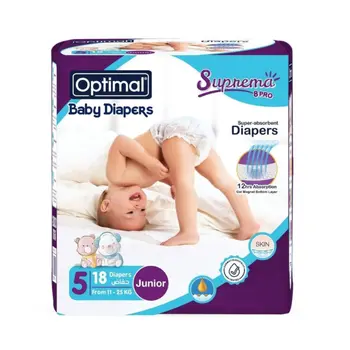 Optimal Junior Baby Diapers 36 Pieces