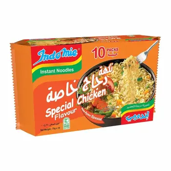 Indomie Chicken Instant Noodles 10x75g