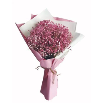 Pink Dried Flowers Bouquet