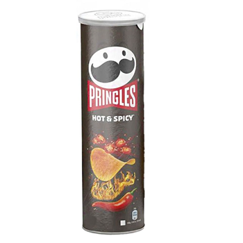 برينجلز رقائق البطاطس بالنكهة الحارة 165جرام