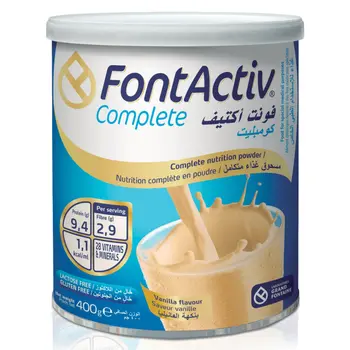 Fontactiv Complete Vanilla Nutrition Powder 400g