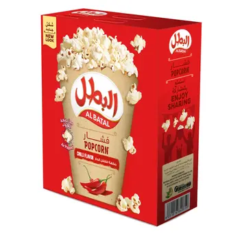 Al Batal Chilli Popcorn 10x23g Pack