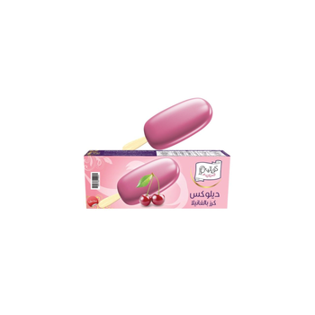 كواليتي ايس كريم ديلوكس الكرز بالفانيليا 85مل