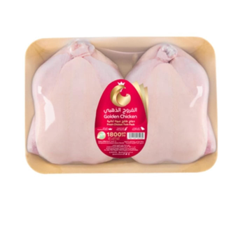 الفروج الذهبي دجاج طازج فاخر 2 × 900 غم