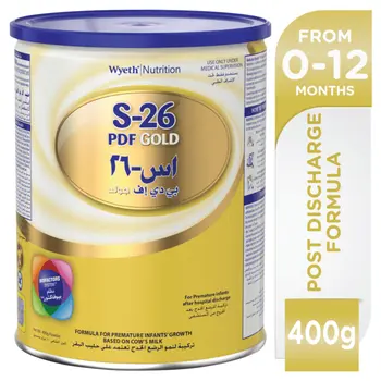 اس 26 حليب للاطفال بي دي اف 400 جرام