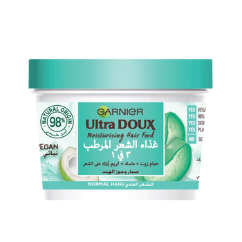 Garnier Moisturising Hair Food 3-In-1 Aloe Vera & Coconut 390ml