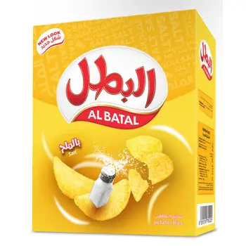 Al Batal Salt Potato Chips 12X23g