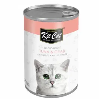 كيت كات طعام للقطط تونة مع السلطعون 400 جم