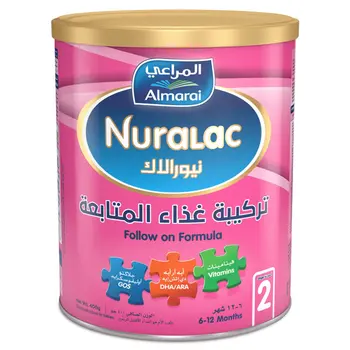 Nuralac Stage 2 Baby Follow-Up Milk Formula 400g