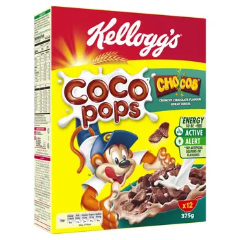 Kellogg's Coco Pops Chocolate Chocos 375g
