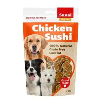 سانال سوشي الدجاج وجبة خفيفه للكلاب
