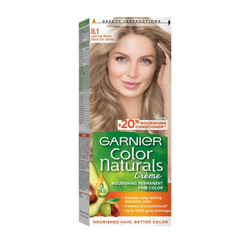 Garnier Color Naturals 8.1 Light Ash Blonde Hair Color 1Pieces