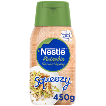 Nestle Squeezy Pistachio Condensed Milk 450g