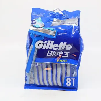 Gillette Blue 3 Razor Blades 8 Pieces
