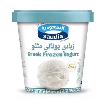 Saudia Greek Frozen Yogurt 450Ml