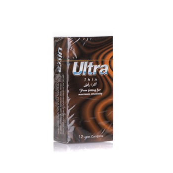 Ultra Thin Latex Condoms 12Pieces