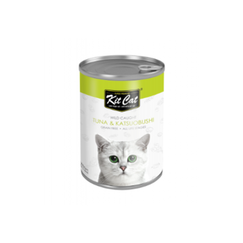 كت كات طعام رطب للقطط بالتونة والكاتسوبوشي 400جرام