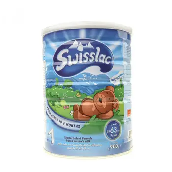 Swisslac Baby Milk No 1 Infant Formula 900g