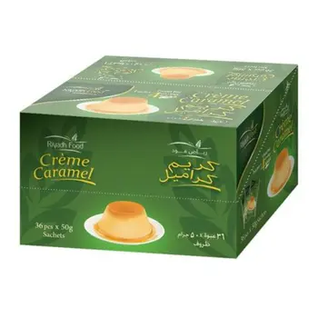 Riyadh Food Crème Caramel 36x50g Pack