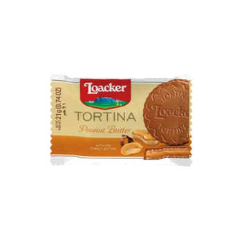 Loacker Tortina Peanut Butter 21g