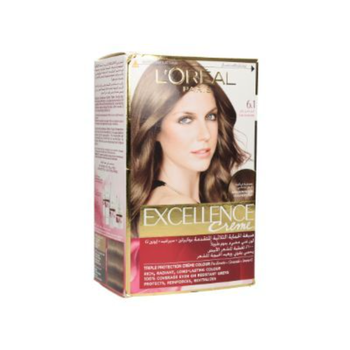 لوريال اكسلنس صبغة شعر أشقر رمادي رقم 6.1 1قطعة