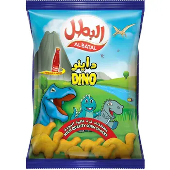 Al Batal Dino Ketchup Snacks 15g