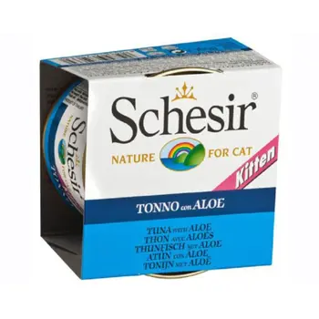 Schesir Tuna Aloe Kitten Cat Food 85g