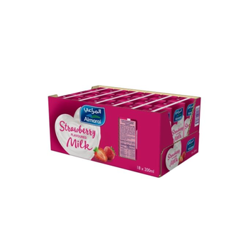 Almarai Strawberry Uht Milk 18×200Ml