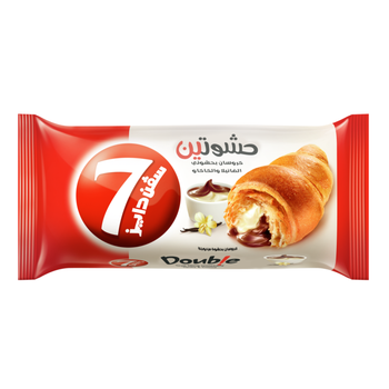 7 Days Double Vanilla & Chocolate Croissant 55g