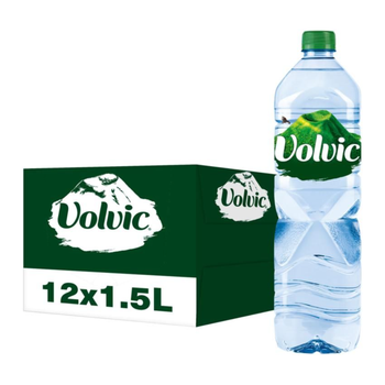 Volvic Natural Mineral Water 12x1.5L