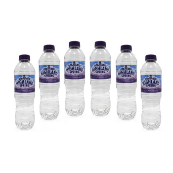Highland Spring Natural Mineral Water 6x500ml