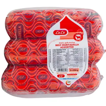 Lulu Beef Mortadella Assorted 3x350g