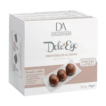 Dolceria Alba Dole'Ego Cacao Profiteroles 110g
