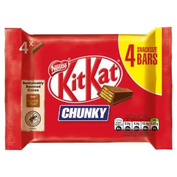 Nestlé Chunky Milk KitKat Chocolate 128g