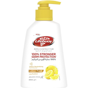 Lifebuoy Lemon Fresh Antibacterial Hand Wash 200ml