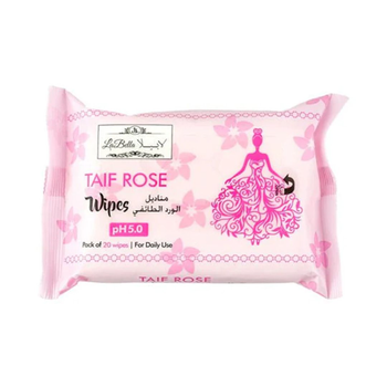 Labella Taif Rose Wet Wipes 20 Wipes