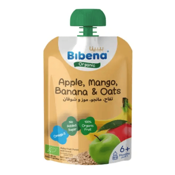 Bibena Organic Apple Mango Banana Oats 100g