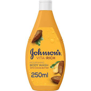 Johnson's Body Wash Vitarich Nourishing 250ml