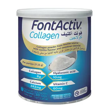 FontActiv Vanilla Collagen Powder 355g