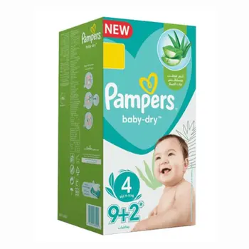 بامبرز حفاضة رقم 4 كبير صندوق 11قطعة