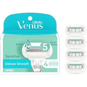 جيليت فينوس امواس حلاقة نسائي 7386 5 شفرة 4قطع