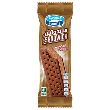 السعودية ايسكريم سانندوتش شوكولاتة 100 مل