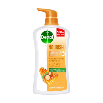 Dettol Nourish Honey & Shea Butter Shower Gel 500ml