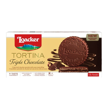Loacker Tortina Triple Chococolate 126g