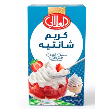 العلالي كريم شانتيه مسحوق قشدي جاهز للخفق 168جرام