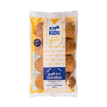 كودو خبز ميني أبيض صامولي بالسمسم 4×320 جم