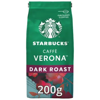 Starbucks Caffè Verona Dark Roast Ground Coffee 200g