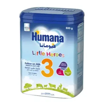 هيومانا ليتل هيروز حليب أطفال مرحلة 3 800جرام