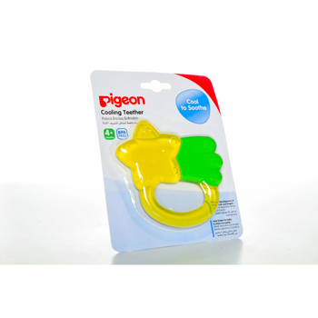 Pigeon Cooling Teether Yellow-Green BPA Free